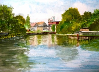 An der Havel in Zehdenick I (1992)