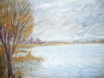 Herbst an einem märkischen See (1983)