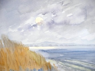 Rangsdorfer See im Winter (1984)