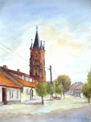 Die Kirche von Mittenwalde (1982)