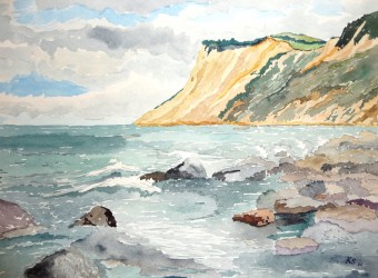 An der Steilküste von Hiddensee (1968)