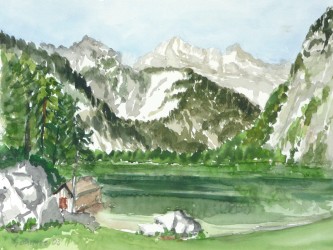 Am Obersee im Berchtesgadener Land (2003)