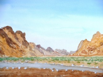 Auf dem Sinai nahe dem Katharinenkloster (Ägypten) (1999)